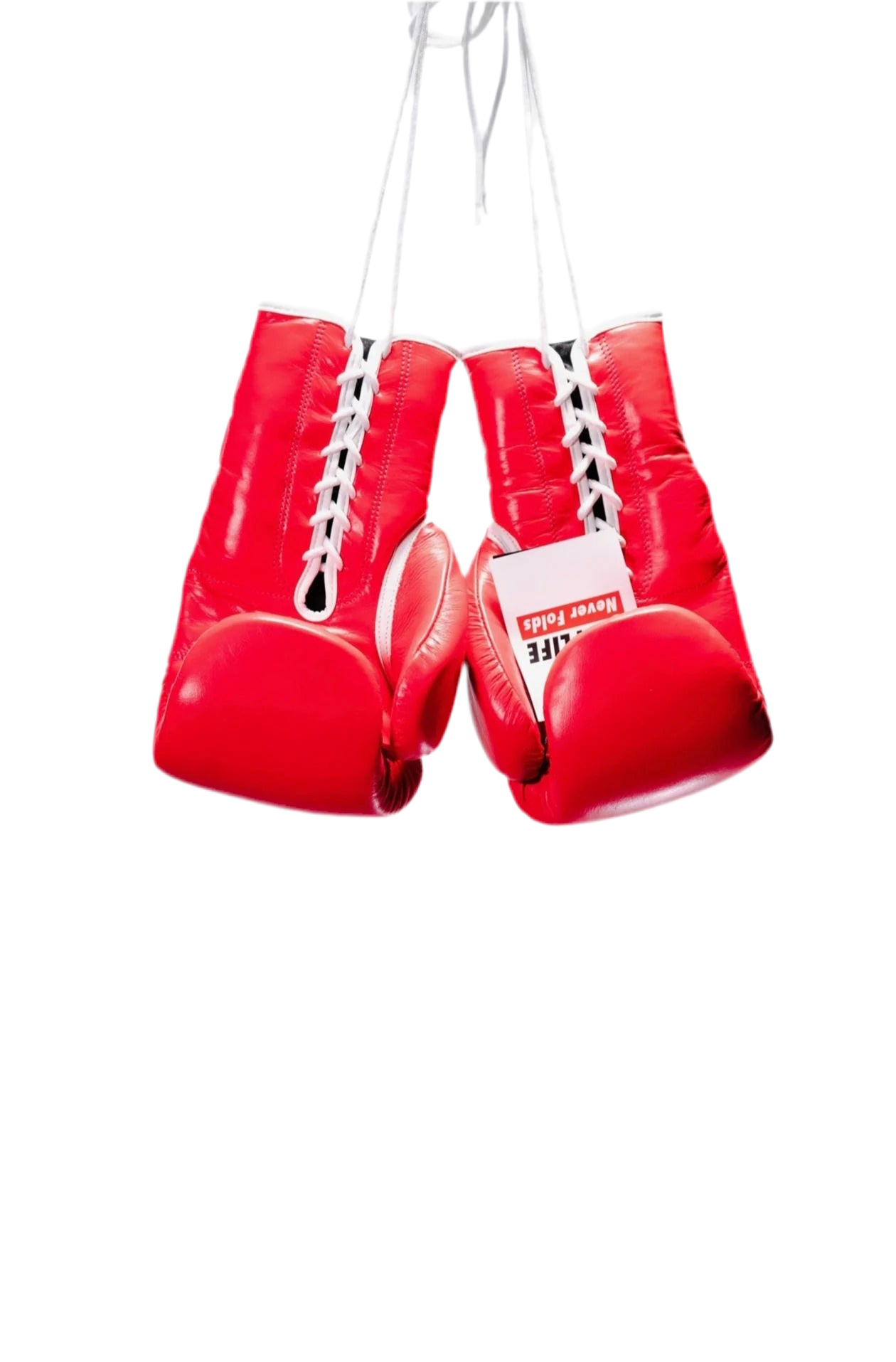 RUFF Pro Lace Up Training Gloves (Red)