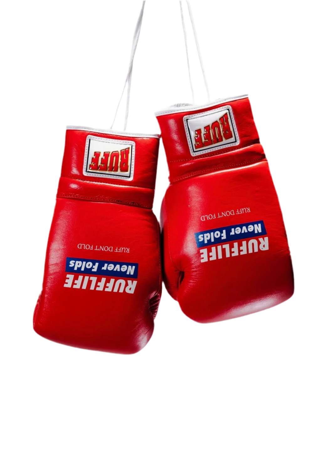 RUFF Pro Lace Up Training Gloves (Red)