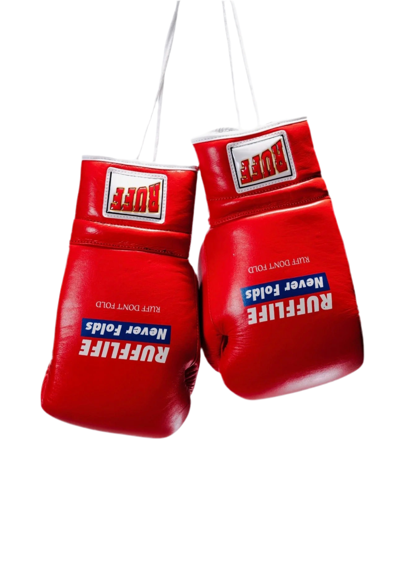 RUFF Pro Lace Up Training Gloves (Red)
