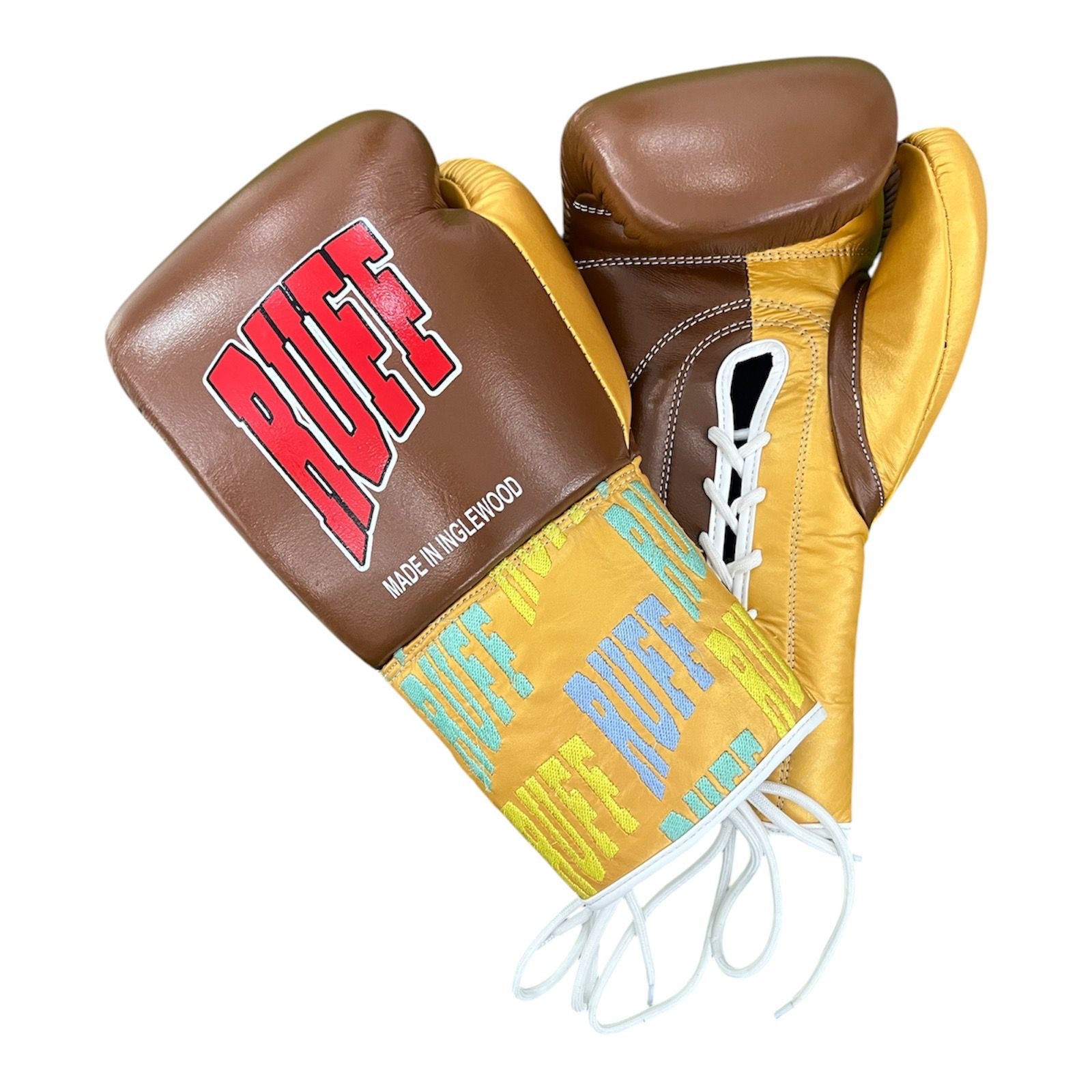 RUFF pro Lace Up Training Gloves “City Of Champs”