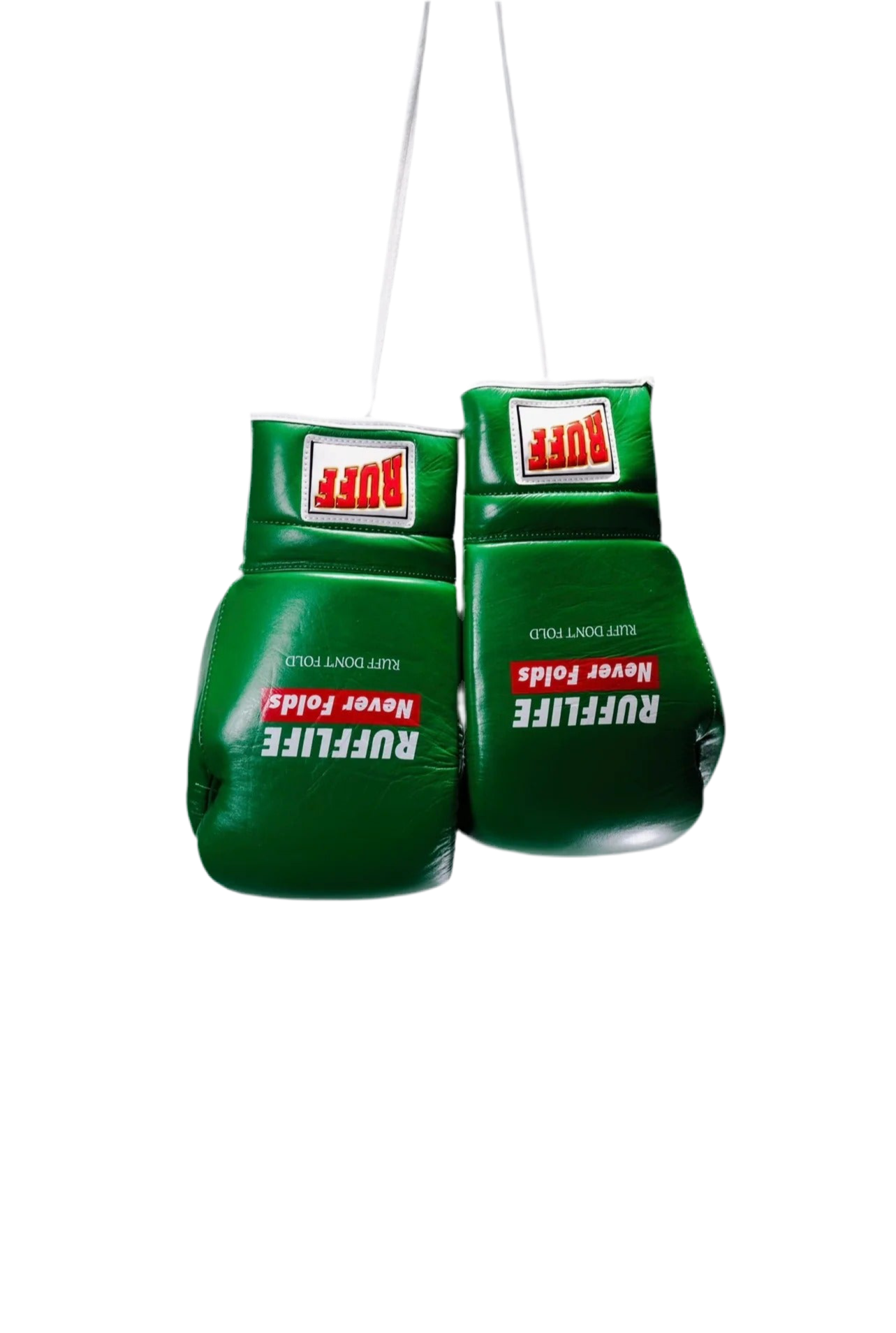 RUFF Pro Lace Up Training Gloves (Green)