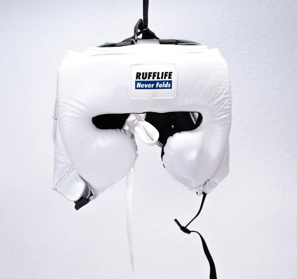 NEVER FOLD OPEN HEADGEAR (White Medium)